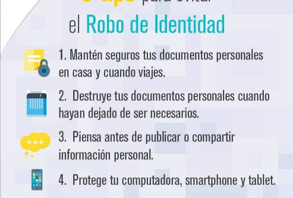 5 consejos robo de identidad